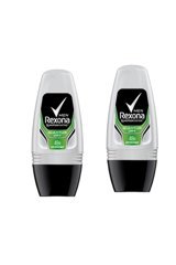 Rexona Men Quantum Dry Pudrasız Ter Önleyici Antiperspirant Roll-On Erkek Deodorant 2x50 ml