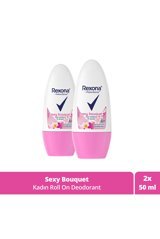 Rexona Sexy Bouquet Pudrasız Ter Önleyici Antiperspirant Roll-On Kadın Deodorant 2x50 ml