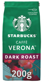 Starbucks Verona Güney Amerika Arabica Öğütülmüş Filtre Kahve 200 gr