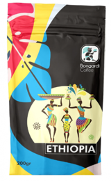 Bongardi Etiyopya Sidamo Arabica Çekirdek Filtre Kahve 200 gr