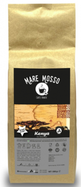 Mare Mosso Kenya AA Muranga Arabica Öğütülmüş Filtre Kahve 1000 gr