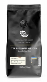 Coffee Tropic Terra Single Origin Karamel - Mango - Marmelat - Portakal Aromalı Rwanda Lake Kivu French Press Arabica Çekirdek Filtre Kahve 1000 gr