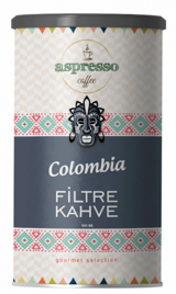 Aspresso Colombia Arabica Öğütülmüş Filtre Kahve 500 gr