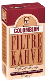 Kurukahveci Mehmet Efendi Colombian Arabica Öğütülmüş Filtre Kahve 250 gr