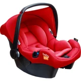 Baby Plus Snug Emniyet Kemerli 0-13 kg Yatabilen Sürüş Yönü Tersi Oto Koltuğu Kırmızı