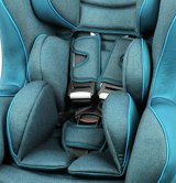 ComfyMax Platinium Emniyet Kemerli 360 Derece Dönen 0-25 kg Yatabilen Sürüş Yönü-Sürüş Yönü Tersi Oto Koltuğu Mavi
