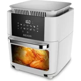 Rexon Airfryer 12 lt Tek Hazneli Led Ekranlı Yağsız Sıcak Hava Fritözü Beyaz