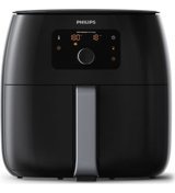 Philips Kitchen Appliances HD9650/96 Airfryer 7.3 lt Tek Hazneli Izgara Yapan Led Ekranlı Yağsız Sıcak Hava Fritözü Siyah