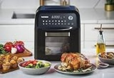 Telefunken M07670 Airfryer 9.5 lt Tek Hazneli Led Ekranlı Yağsız Sıcak Hava Fritözü Siyah