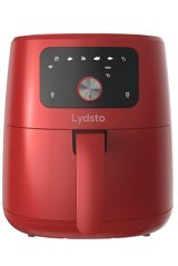 Lydsto Airfryer 5 lt Tek Hazneli Izgara Yapan Led Ekranlı Yağsız Sıcak Hava Fritözü Kırmızı
