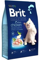 Brit Premium By Nature Tavuklu Tahıllı Yavru Kuru Kedi Maması 8 kg