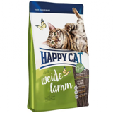 Happy Cat Weide Lamm Kuzu Etli Tahıllı Yetişkin Kuru Kedi Maması 10 kg
