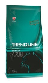 Trendline Tavuklu Kısırlaştırılmış Tahıllı Yetişkin Kuru Kedi Maması 15 kg