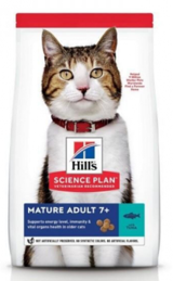 Hill's Science Plan +7 Ton Balıklı Tahıllı Yetişkin Kuru Kedi Maması 1.5 kg