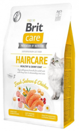 Brit Haircare Somonlu Tavuklu Tahılsız Yetişkin Kuru Kedi Maması 2 kg