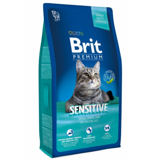 Brit Premium Sensitive Kuzu Etli Tahıllı Yetişkin Kuru Kedi Maması 8 kg