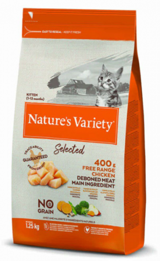 Nature's Variety Tavuklu Kısırlaştırılmış Tahılsız Yavru Kuru Kedi Maması 1.25 kg
