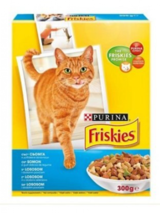 Friskies Sebzeli Somonlu Tahıllı Yetişkin Kuru Kedi Maması 300 gr