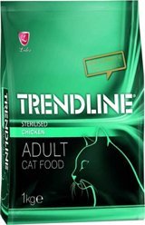 Trendline Tavuklu Kısırlaştırılmış Tahıllı Yetişkin Kuru Kedi Maması 1 kg