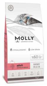Molly Karidesli Tahıllı Yetişkin Kuru Kedi Maması 2 kg