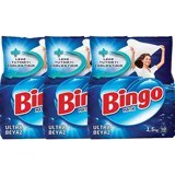 Bingo Matik Beyazlar İçin 30 Yıkama Toz Deterjan 3x1.5 kg