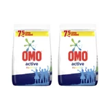 Omo Active Renkliler İçin 100 Yıkama Toz Deterjan 2x7.5 kg