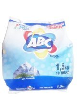 Abc Matik Dağ Ferahlığı Beyazlar İçin 10 Yıkama Toz Deterjan 1.5 kg