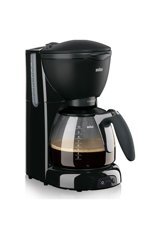 Braun KF560 CaféHouse PureAroma Plus Plastik Filtreli Karaf 1.25 L Hazne Kapasiteli 10 Fincan 1100 W Siyah Filtre Kahve Makinesi