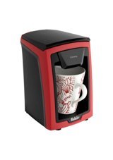 Fakir Closey Plastik Filtreli Bardaklı 0.3 L Hazne Kapasiteli 1 Fincan Akıllı 600 W Kırmızı Filtre Kahve Makinesi
