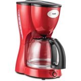 Raks Forte Plastik Filtreli Karaf 1.2 L Hazne Kapasiteli 12 Fincan 1000 W Kırmızı Filtre Kahve Makinesi