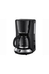 Russell Hobbs 27011-56 Honeycomb Paslanmaz Çelik Filtreli Karaf 1.25 L Hazne Kapasiteli 15 Fincan Siyah Filtre Kahve Makinesi