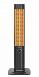 Simfer S 2550 WTB 2500 Watt Kule Tipi Infrared Isıtıcı Siyah