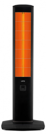 UFO Micatronic 2400 Watt Kule Tipi Infrared Isıtıcı Siyah