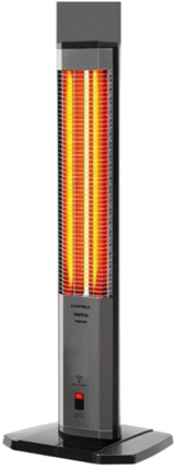Luxell Vertrio MHR-1800 1800 Watt Kule Tipi Infrared Isıtıcı Siyah