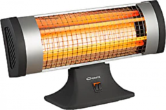 Conti CQS 4000 Blaze 1600 Watt Ayaklı Quartz Isıtıcı Siyah