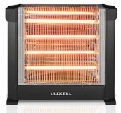 Luxell KS-2760 2200 Watt Şömine Quartz Isıtıcı Siyah