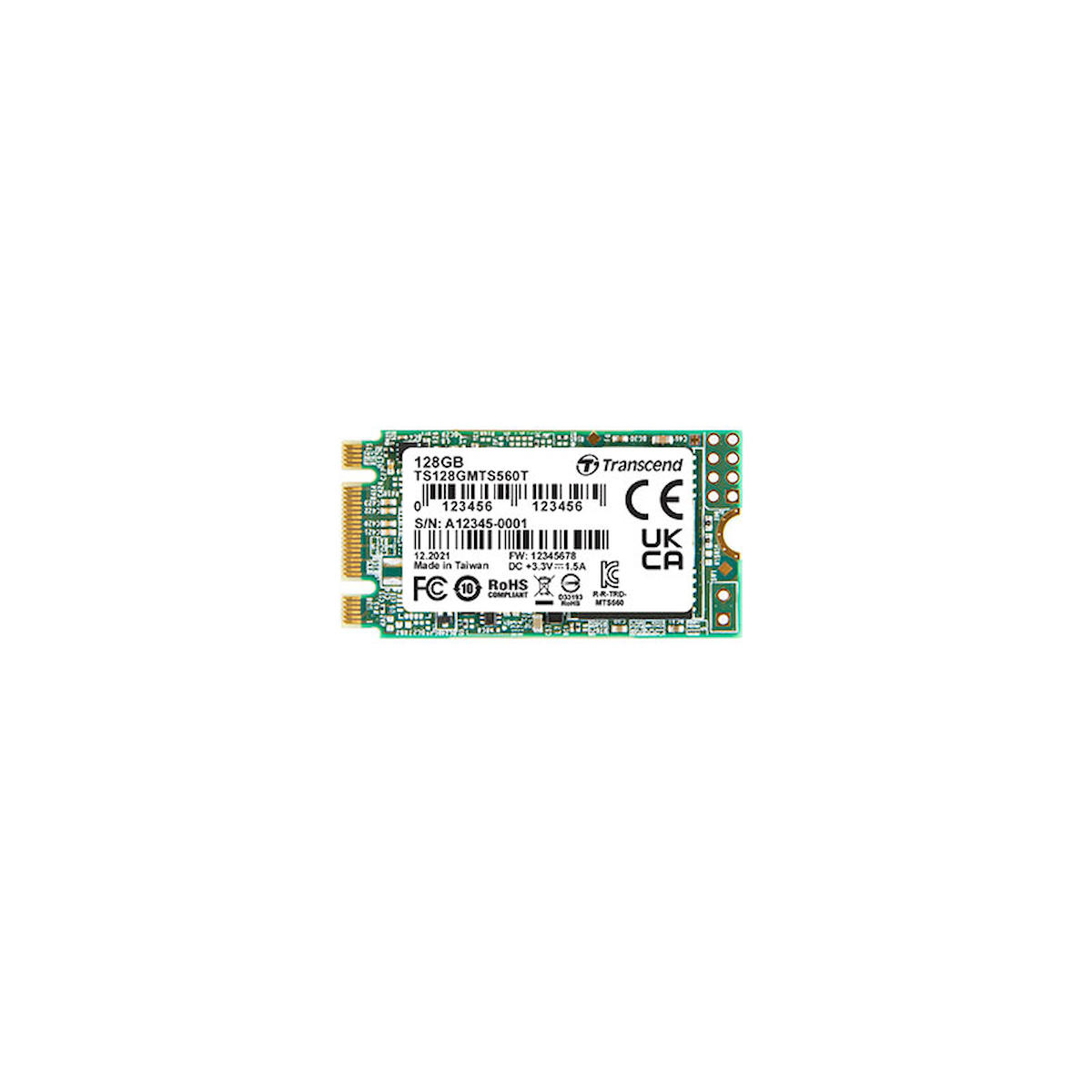 Transcend MTS560T M.2 128 GB M2 SSD