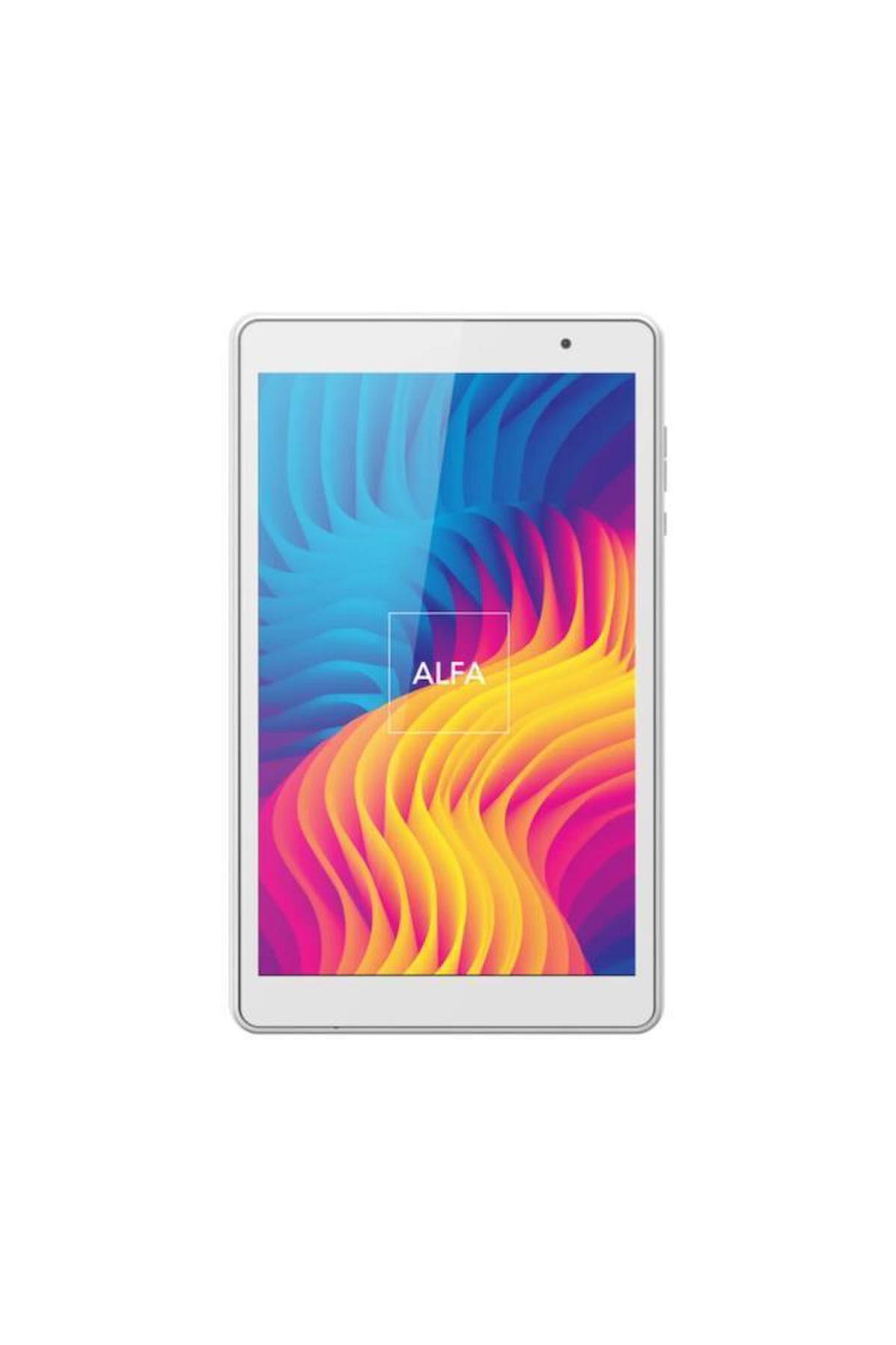 Hometech Alfa-8SL 16 GB Android 1 GB Ram 8.0 inç Tablet Gümüş