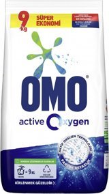 Omo Active Oxygen Beyazlar İçin 60 Yıkama Toz Deterjan 9 kg