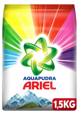Ariel Aquapudra Dağ Esintisi Renkliler İçin 10 Yıkama Toz Deterjan 1.5 kg