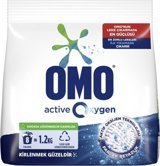 Omo Active Oxygen Beyazlar İçin 8 Yıkama Toz Deterjan 1.2 kg