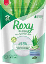 Dalan Roxy Bio Clean Aloe Vera Renkliler ve Beyazlar İçin 26 Yıkama Toz Deterjan 800 gr
