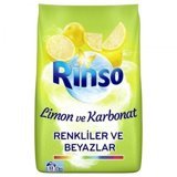 Rinso Limon ve Karbonat Renkliler ve Beyazlar İçin 53 Yıkama Toz Deterjan 8 kg