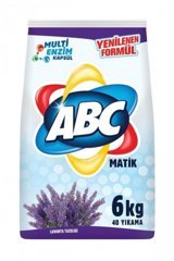 ABC Matik Lavanta Tazeliği Renkliler ve Beyazlar İçin 40 Yıkama Toz Deterjan 6 kg