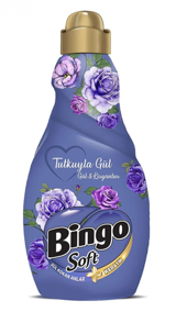 Bingo Konsantre Tutkuyla Gül 60 Yıkama Yumuşatıcı 1.44 lt