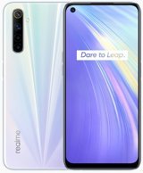 Realme 6 128 Gb Hafıza 4 Gb Ram 6.5 İnç 64 MP Çift Hatlı Ips Lcd Ekran Android Akıllı Cep Telefonu Beyaz