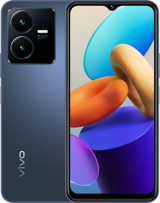 Vivo Y22S (4 Gb / 64 Gb) 64 Gb Hafıza 4 Gb Ram 6.55 İnç 50 MP Ips Lcd Ekran Android Akıllı Cep Telefonu Mavi