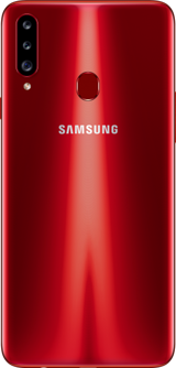 Samsung Galaxy A20S 32 Gb Hafıza 3 Gb Ram 6.5 İnç 13 MP Pls Ekran Android Akıllı Cep Telefonu Kırmızı