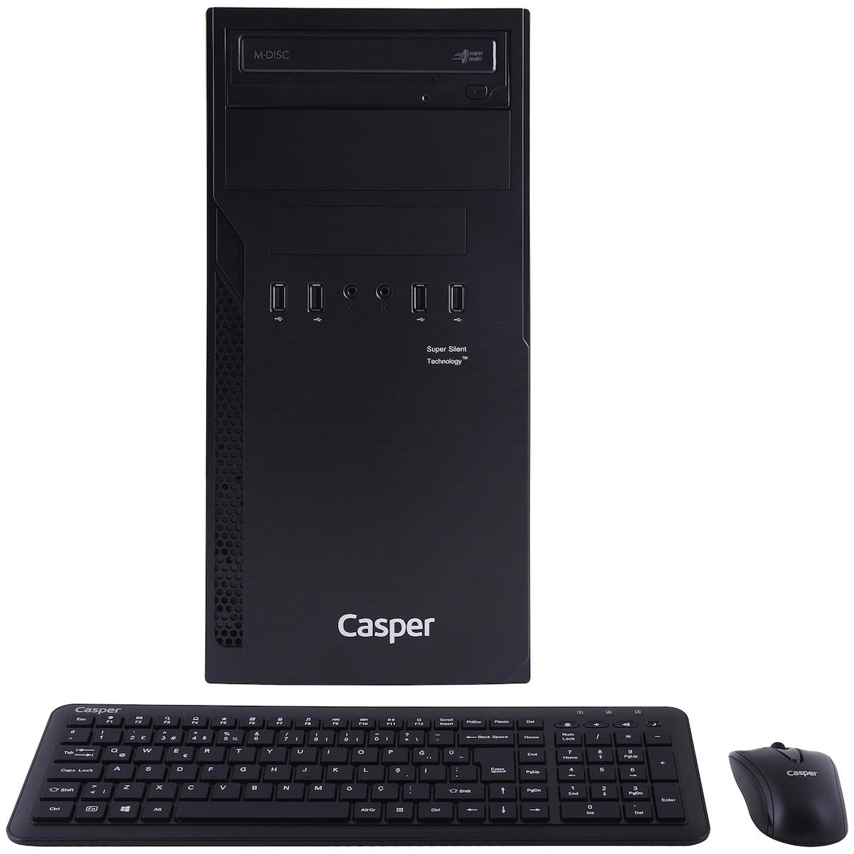 Casper Nirvana Paylaşımlı UHD Graphics Ekran Kartlı AMD Ryzen 5 i7 11700 16 GB Ram DDR4 500 GB SSD Mini Tower Windows 11 Home Masaüstü Bilgisayar