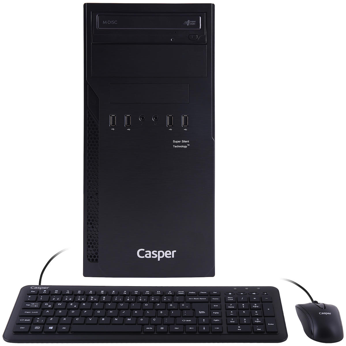 Casper Nirvana Paylaşımlı UHD Graphics Ekran Kartlı AMD Ryzen 5 i7 11700 8 GB Ram DDR4 500 GB SSD Mini Tower FreeDos Masaüstü Bilgisayar